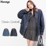 アウター カバーオール デニム | Honeys | 詳細画像1