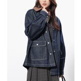 インディゴ | アウター カバーオール デニム | Honeys