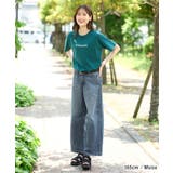Honeys ハニーズ デニムワイドパンツ(股下68cm) | Honeys | 詳細画像9