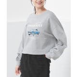 杢グレー | トップス スウェット 長袖 | Honeys