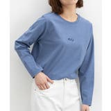 ブルー | トップス カットソー 長袖 | Honeys