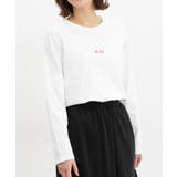 オフ×アカ | トップス カットソー 長袖 | Honeys