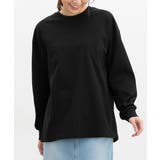 ブラック | トップス カットソー 長袖 | Honeys