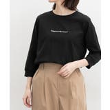 ブラック | トップス カットソー Tシャツ | Honeys