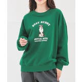 グリーン | トップス スウェット 長袖 | Honeys