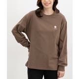 ブラウン | トップス Tシャツ ロンＴ | Honeys