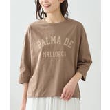 トップス Tシャツ ７分袖Tシャツ | Honeys | 詳細画像15 