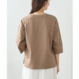 トップス Tシャツ ７分袖Tシャツ | Honeys | 詳細画像17 