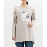 ライトベージュ | トップス Tシャツ ロンＴ | Honeys
