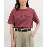 ダークピンク | トップス Tシャツ 半袖Tシャツ | Honeys