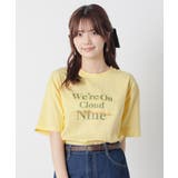 イエロー | トップス Tシャツ 半袖Tシャツ | Honeys