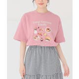 ピンク | トップス カットソー 半袖 | Honeys