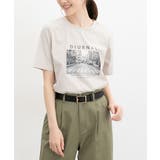 ベージュ | 【ハニーズ】トップス Tシャツ カットソー | Honeys