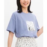 スモーキーブルー | 【ハニーズ】トップス Tシャツ 半袖Tシャツ | Honeys