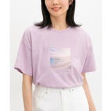 ピンクパープル | 【ハニーズ】トップス Tシャツ 半袖Tシャツ | Honeys