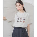 トップス Tシャツ 半袖Tシャツ | Honeys | 詳細画像13