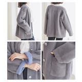 アウター コート ハーフコート | Honeys | 詳細画像15 