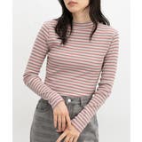 グレー×オレンジ | トップス カットソー 長袖 | Honeys