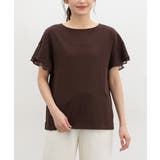 ブラウン | トップス Tシャツ 半袖Tシャツ | Honeys