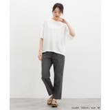 トップス Tシャツ 5分袖Tシャツ | Honeys | 詳細画像3