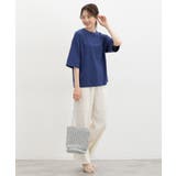 トップス Tシャツ 5分袖Tシャツ | Honeys | 詳細画像6