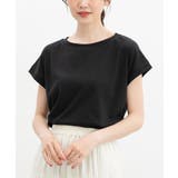 ブラック | トップス Tシャツ 半袖Tシャツ | Honeys