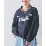 ネイビー | トップス ブラウス 長袖 | Honeys