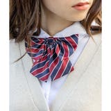 アカストライプ | リボン スクール ワンタッチ | Honeys