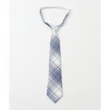 ブルーチェック | ネクタイ スクール ワンタッチ | Honeys