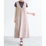 モカ | ワンピース ジャンスカ ジャンパースカート | Honeys