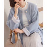 スモーキーブルー | アウター ライトアウター コーディガン | Honeys