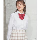 リボン チェック柄 制服リボン | Honeys | 詳細画像6 