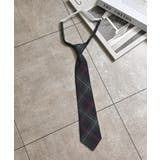 グリーンチェック | ネクタイ 制服ネクタイ 無地 | Honeys