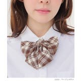 リボン チェック柄 制服リボン | Honeys | 詳細画像7 