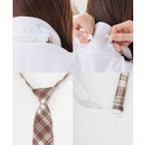 ネクタイ チェック柄 制服ネクタイ | Honeys | 詳細画像8 