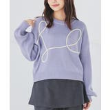 ラベンダー | トップス ニット セーター | Honeys