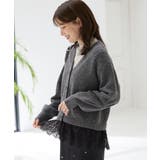 チャコール | トップス カーディガン 長袖 | Honeys