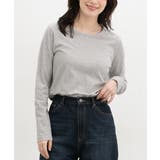 ライト杢グレー | トップス Tシャツ ロンＴ | Honeys