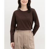 ブラウン | トップス Tシャツ ロンＴ | Honeys