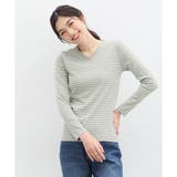 トップス 長袖 Vネック | Honeys | 詳細画像11 
