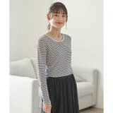 トップス 長袖 丸首 | Honeys | 詳細画像11 