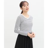 トップス 長袖 丸首 | Honeys | 詳細画像13 