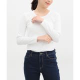 オフ | トップス 長袖 丸首 | Honeys