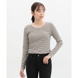 トップス 長袖 丸首 | Honeys | 詳細画像15 