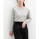 ライト杢グレー | トップス カットソー 長袖 | Honeys