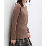 ブラウン | トップス カットソー 長袖 | Honeys