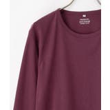 パープル | トップス カットソー 長袖 | Honeys