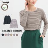 トップス カットソー 長袖 | Honeys | 詳細画像1