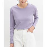 パープル | トップス Tシャツ カットソー | Honeys