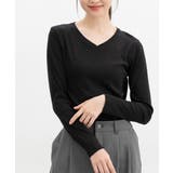 ブラック | トップス カットソー 長袖 | Honeys